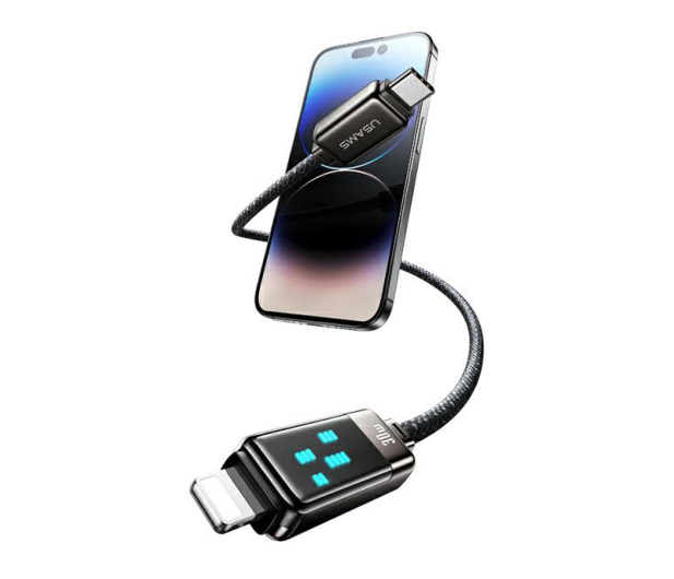 USAMS Kabel USB-C na Lightning 30W 1,2m - 1569162 - zdjęcie 5
